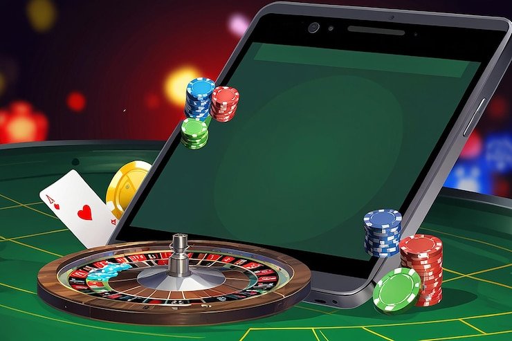 Pengguna mengelola pengaturan privasi akun di perangkat mobile